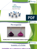 12.4 - Unsaturated, Saturated and Supersaturated Solutions