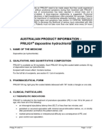 Dapoxetine Dosing Information