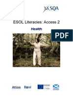 ESOL Literacies Access 2 - Health