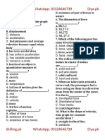 Physics MCQs