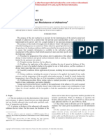 Floating Roller Peel Resistance of Adhesives: Standard Test Method For