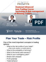 Lesson 9 The Psychology & Risk Management of Winning Traders