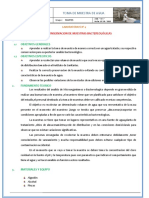 Informe 4 Toma de Muestras