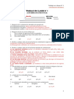 Trabajo en Clases #1 Desarrollado Contaminación Atmosferica