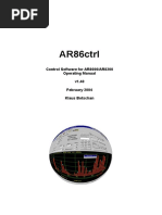 Ar86ctrl v1.41 Manual