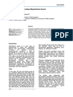 Case Report: Generalized Myasthenia Gravis