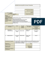 Job-Embedded Learning (JEL) Contract Template