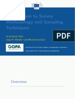 Introduction To Survey Methodology and Sampling Techniques (PDFDrive)