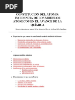 Constitucion Del Atomo