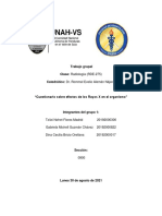 Cuestionario Sobre Efectos de Los Rayos X en El Organismo - Grupo 1