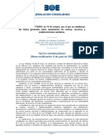 Real Decreto 1277 - 2003, de 10 de Octubre, Por El Que Se Establecen Las Bases Generales Sobre Autorización de Centros, Servicios y Establecimientos Sanitarios