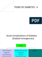 Acute Metabolic Complications of Diabetes Mellitus