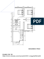 Plano de 8x20 Metros (Segundo Piso)