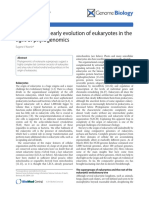 The Origin and Early Evolution of Eukaryotes