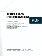 Thin Film Phenomena: Kasturi L. Chopra