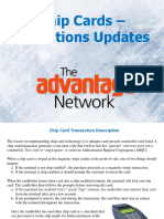 Chip Card Ops Updates For ADV FIs