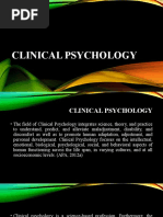 Clinicalpsychology X