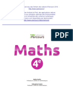 Cahier Iparcours 4ème - 2019