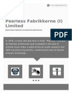 Peerless Fabrikkerne I Limited