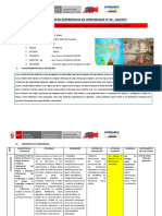 Planificación N°6 V Ciclo para Pedro