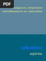 Analgésicos, Antipiréticos Antiinflamatorios No - Esteroidales