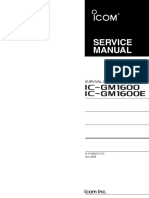 IC-GM1600 Service Manual