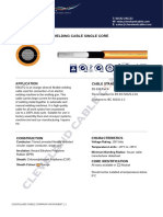 Bs638 (Part 4) 0361Tq Welding Cable Single Core