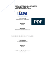 Teorías Psicológicas Actuales: Semana 2