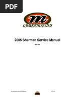 2005 Sherman Service Manual: Rev NC