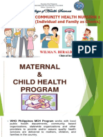 Doh Health Programs (Maternal)