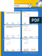 3ro Resolución de Triangulos Rectangulos.