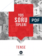 YDS Tense Soru Tipi