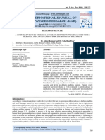 A Comparative Study of Serum Ascorbate Between Newly Diagnosed Type 2 Diabetics and Long Standing Type 2 Diabetics On Treatment