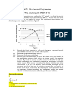 CHE4171: Biochemical Engineering: TUTOTRIAL Solution Guide (WEEK 3 T3)