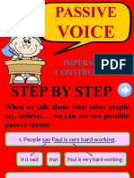 Passive Voice It Is Saidhe Is Said To Be Grammar Guides