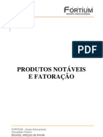 Produtos Notáveis e Fatoração