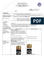 SUBJECT: Science 9 Time Allotment: 1 Hour GRADE AND SECTION: Grade 9-Kyanite I. Objective