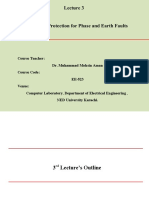 Course Teacher: Dr. Muhammad Mohsin Aman Course Code: EE-523 Venue: Computer Laboratory, Department of Electrical Engineering, NED University Karachi