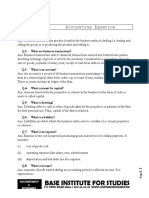 Workseet 1 Accountig Equation