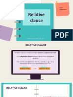 Relative Clause: Toeic Preparation