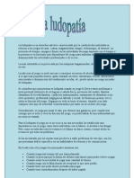 La Ludopatía Es Un Desorden Adictivo Caracterizado Por La Conducta Descontrolada en Relación A Los Juegos de Azar