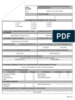 Republic of The Philippines Position Description Form DBM-CSC Form No. 1