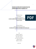 Online Grading System With Examination For Philiipine Institute of Quezon City CAPSTONE PROJECT