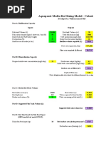 Aquaponic Media Bed Sizing Model - Calculation Sheet: C (MG/L) 21.975 LN (Ci - C /ce - C ) 4.206418