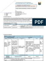 Experiencia de Aprendizaje VI DPCC 1 y 2