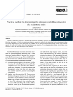 Practical Method For Determining The Minimum Embedding Dimension