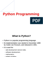 Python Programming