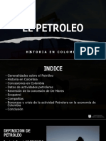 Exposicion Historia Del Petróleo en Colombia en PDF