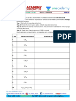 S.No. Molecular Formula Number of Structural Isomers: Organic Chemistry