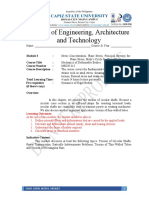 College of Engineering, Architecture and Technology:: Course Title: Course Number: Course Description